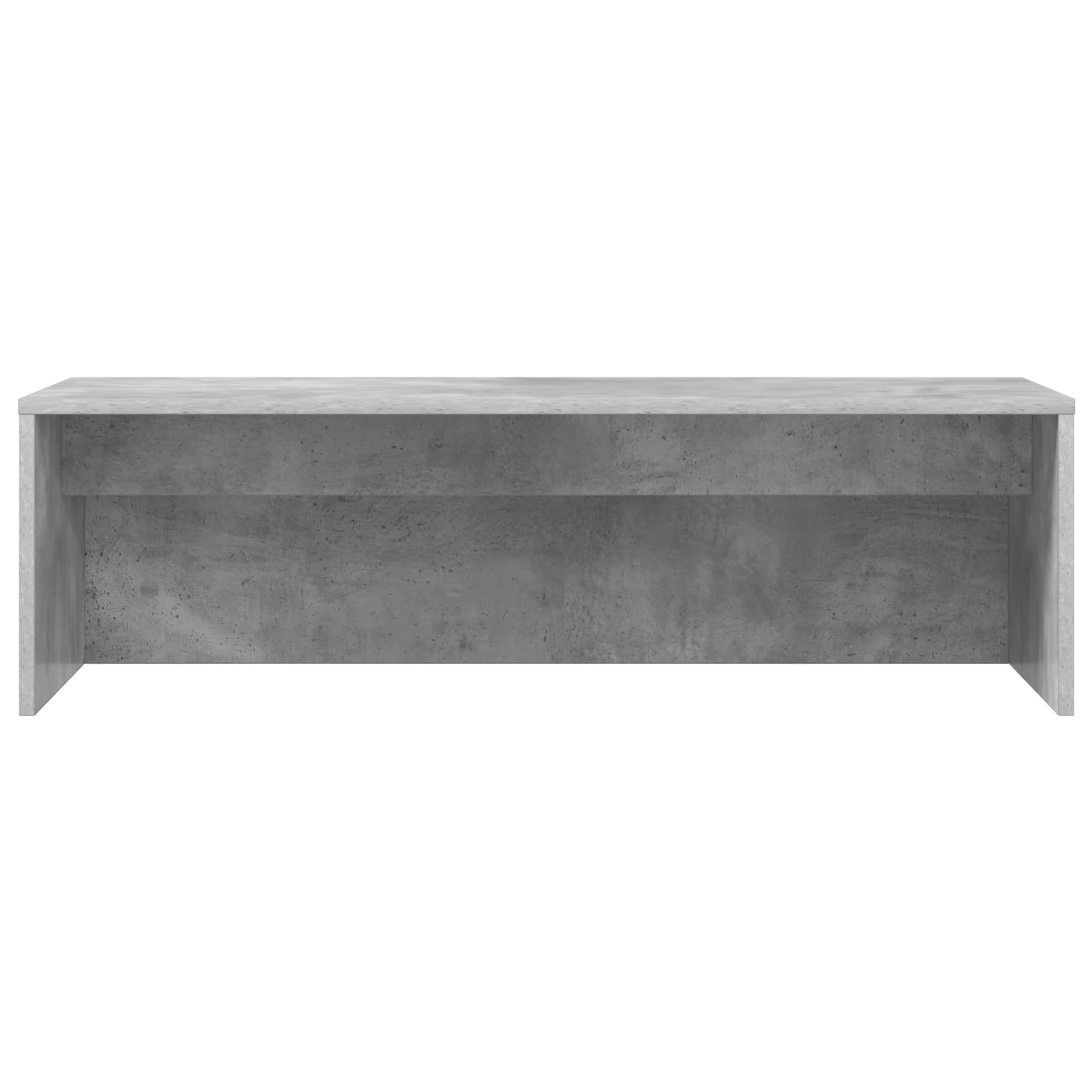 vidaXL Biurko montowane na ścianie Betonowy szary 100 x 45 x 30 cm