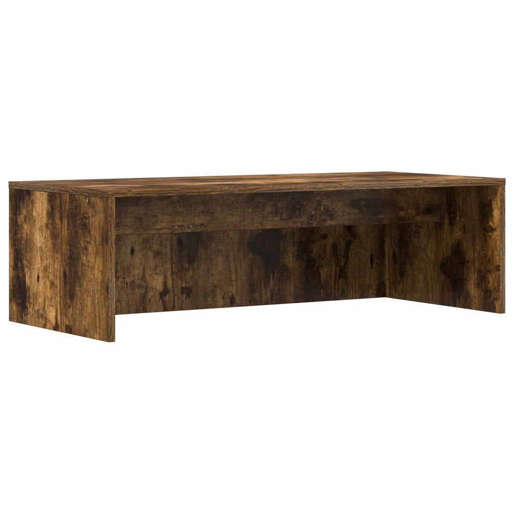 vidaXL Biurko montowane na ścianie Dąb wędzony 100 x 45 x 30 cm