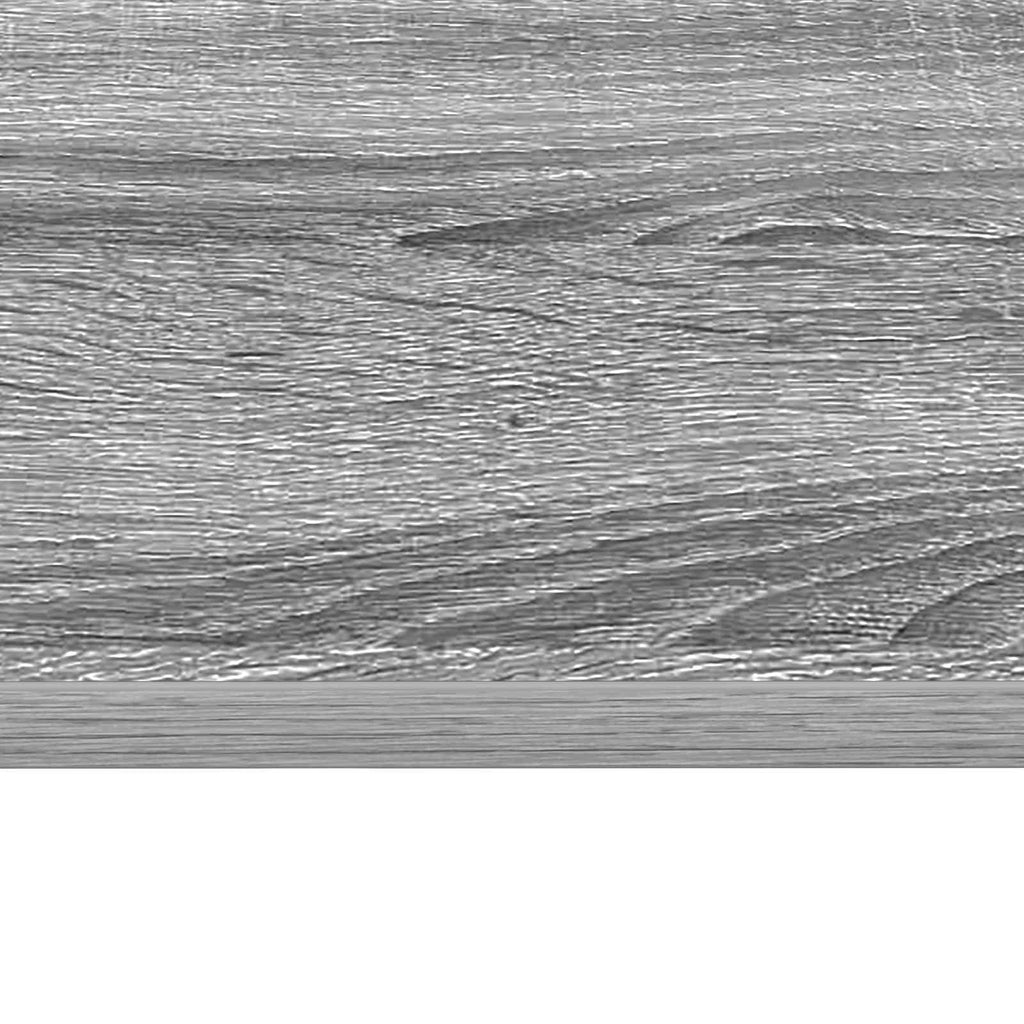vidaXL Biurko montowane na ścianie Szary Sonoma 100 x 45 x 30 cm