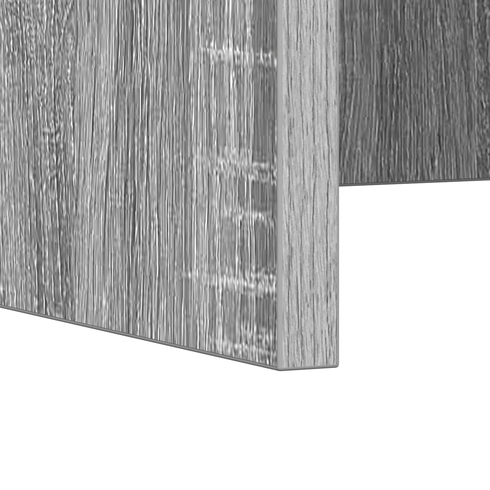 vidaXL Biurko montowane na ścianie Szary Sonoma 100 x 45 x 30 cm