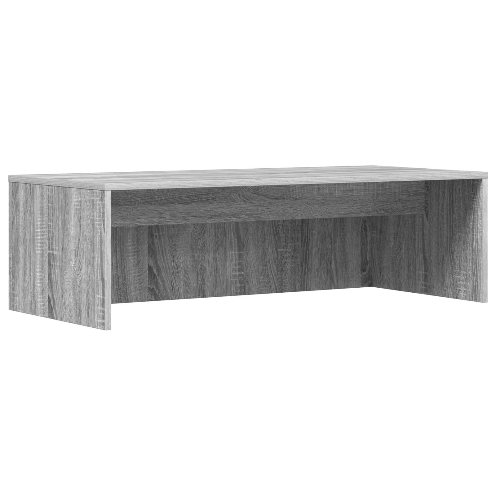 vidaXL Biurko montowane na ścianie Szary Sonoma 100 x 45 x 30 cm