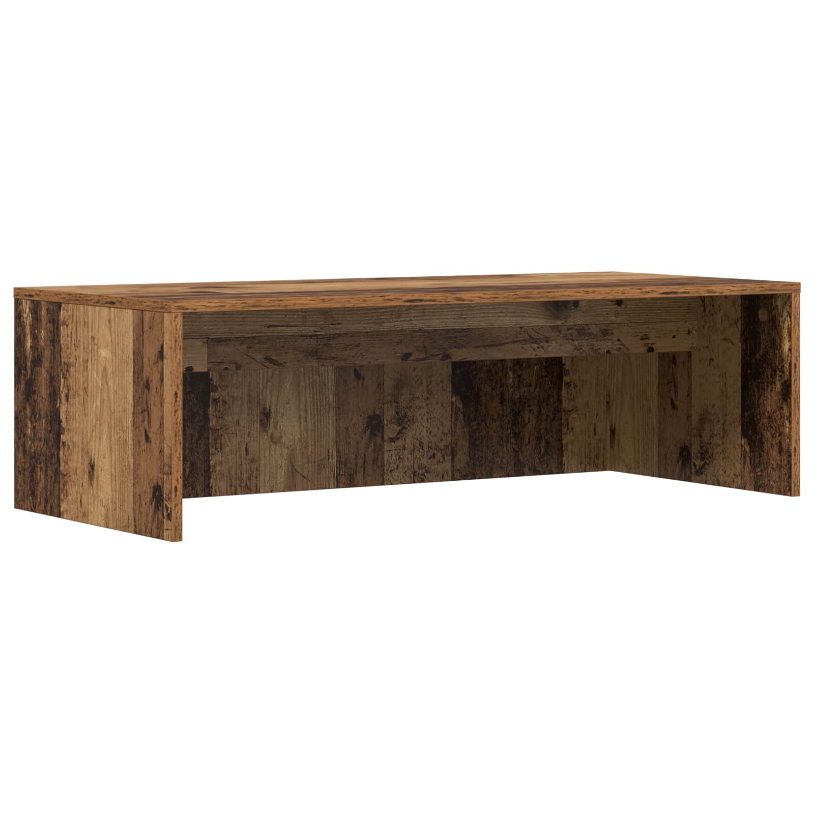 vidaXL Biurko montowane na ścianie Stare drewno 100 x 45 x 30 cm