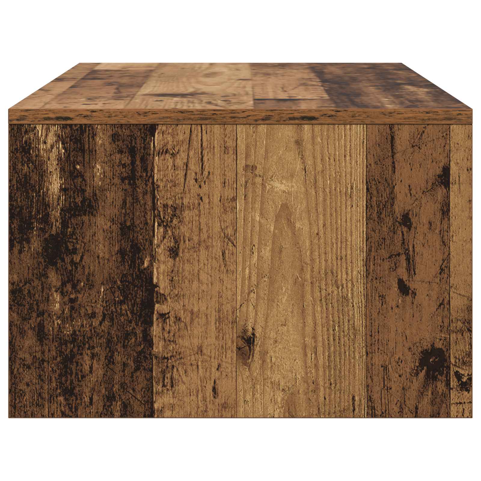 vidaXL Biurko montowane na ścianie Stare drewno 100 x 45 x 30 cm