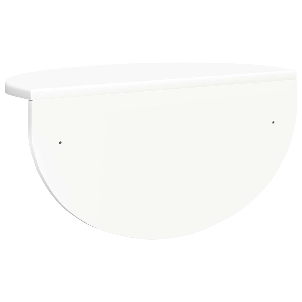 vidaXL Półka ścienna Biały 48 x 24 x 24 cm Materiał drewnopochodny