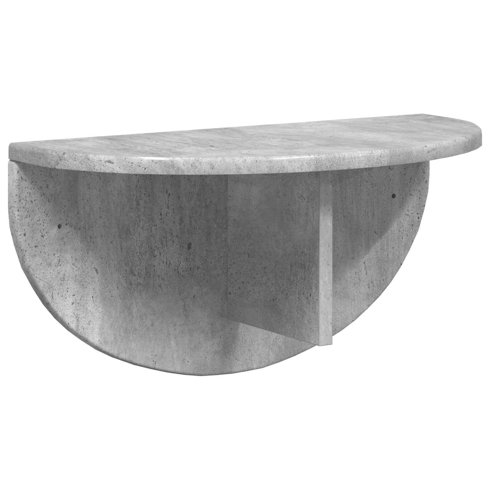 vidaXL Półka ścienna 2 pcs Betonowy szary 48 x 24 x 24 cm