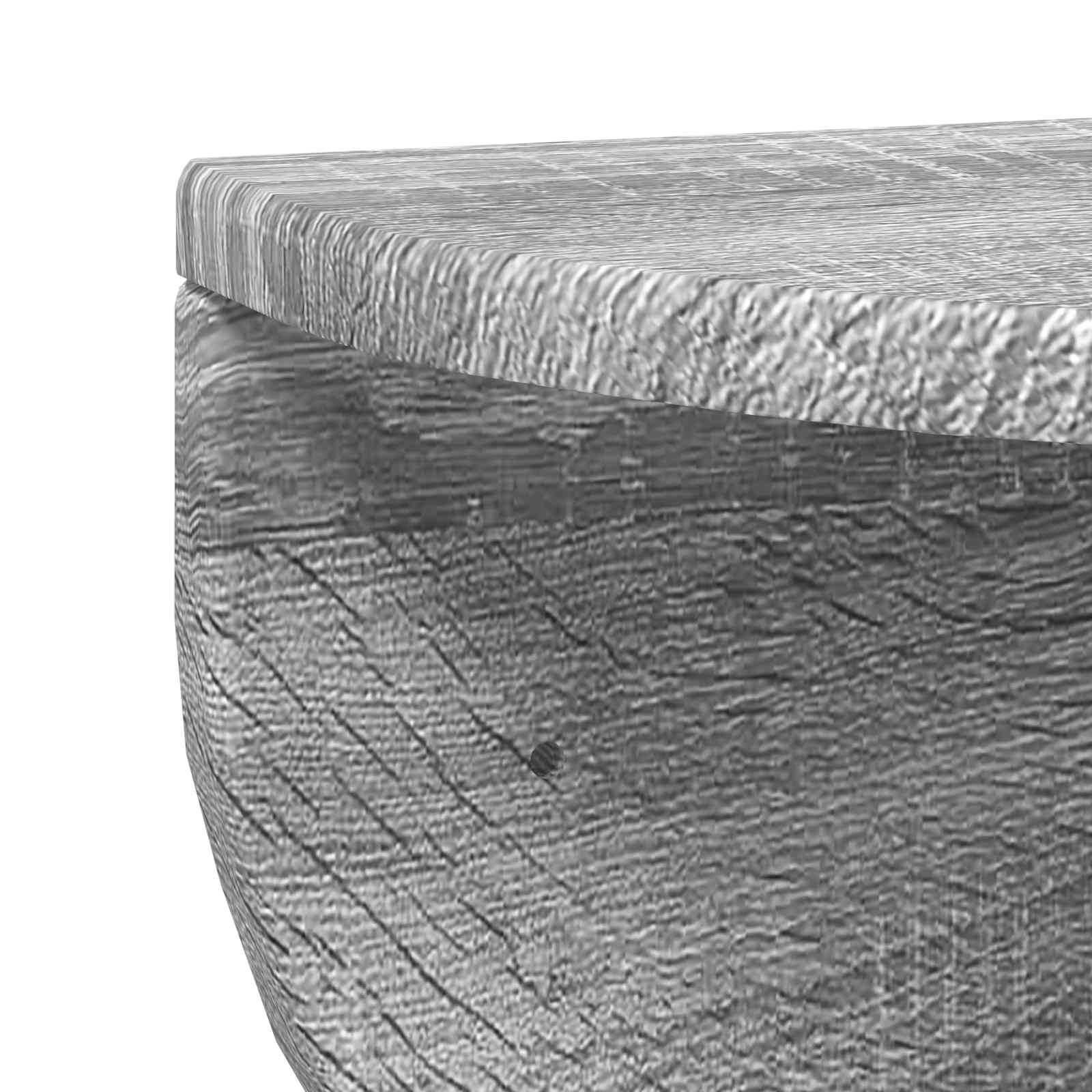 vidaXL Półka ścienna Montowane na ścianie Szary Sonoma 48 x 24 x 24 cm