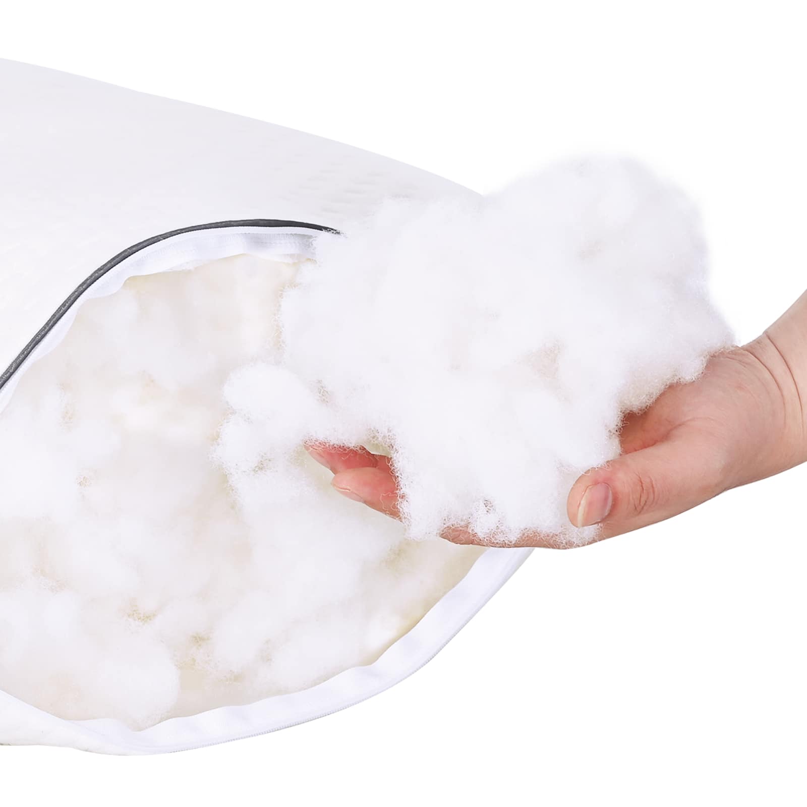 vidaXL Włóknina wypełniająca Biały 1 kg Poliester