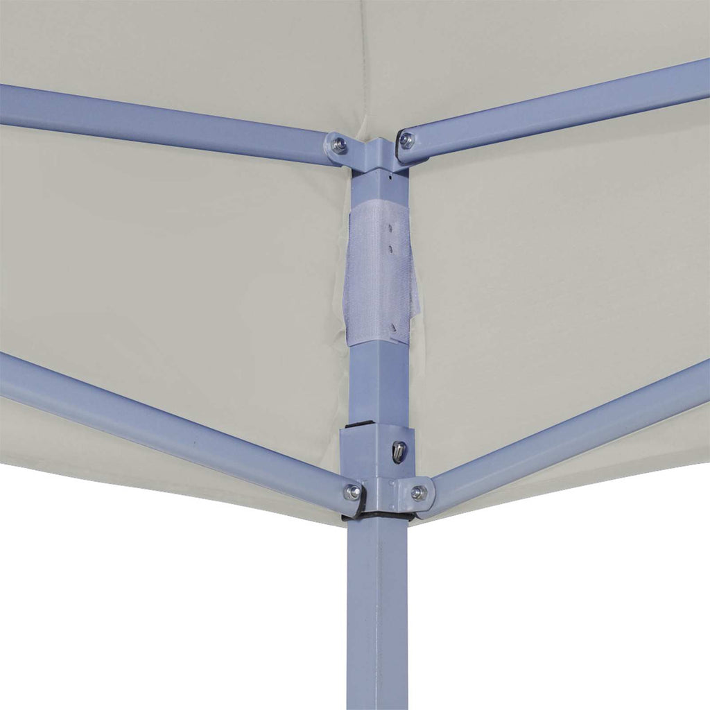 vidaXL Namiot Imprezowy Kremowy 200 x 200 x 315 cm Materiał Oxford