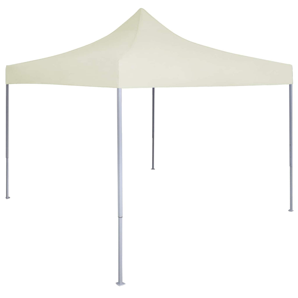 vidaXL Namiot Imprezowy Kremowy 200 x 200 x 315 cm Materiał Oxford
