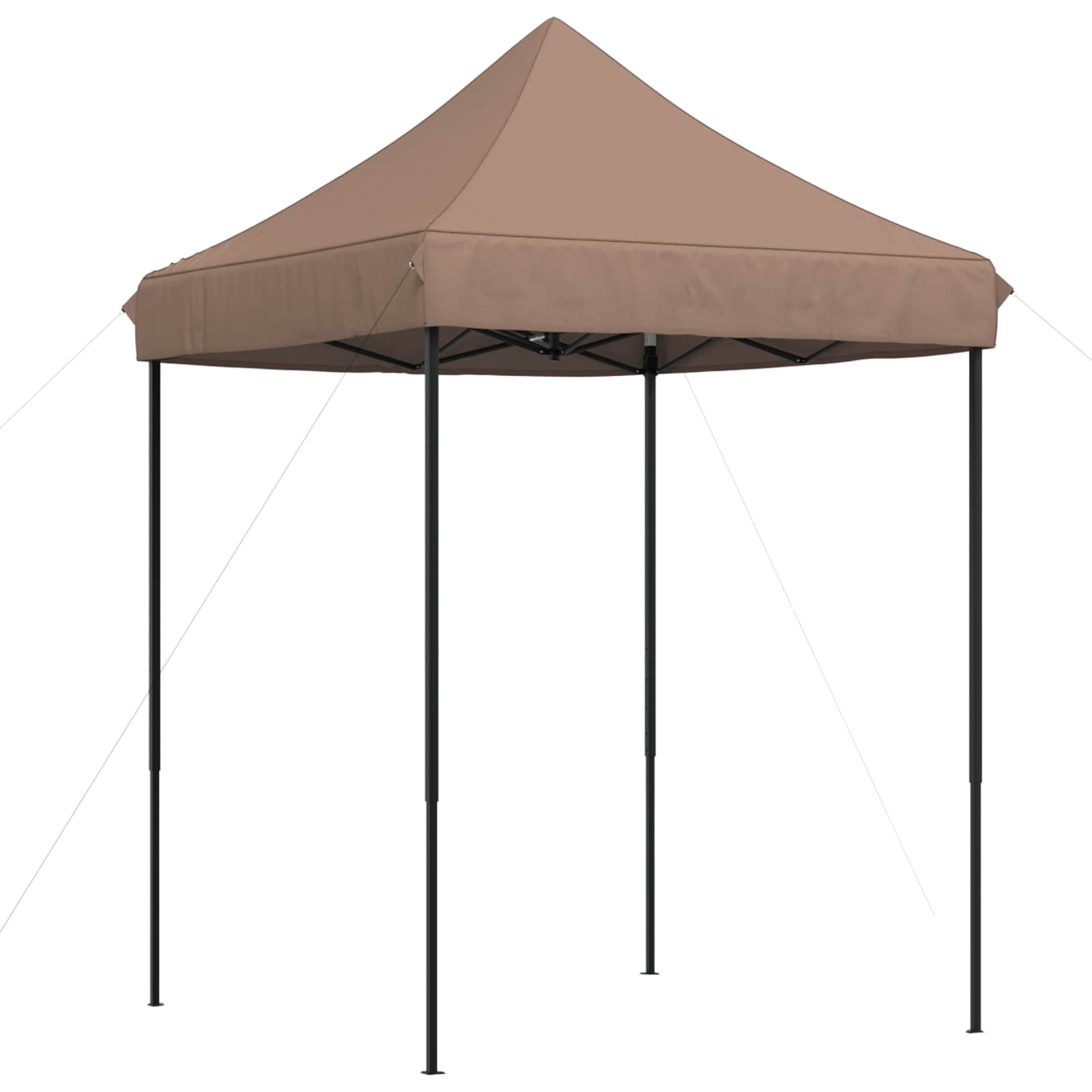 vidaXL Namiot Imprezowy Brązowy 200 x 200 x 306 cm Materiał Oxford