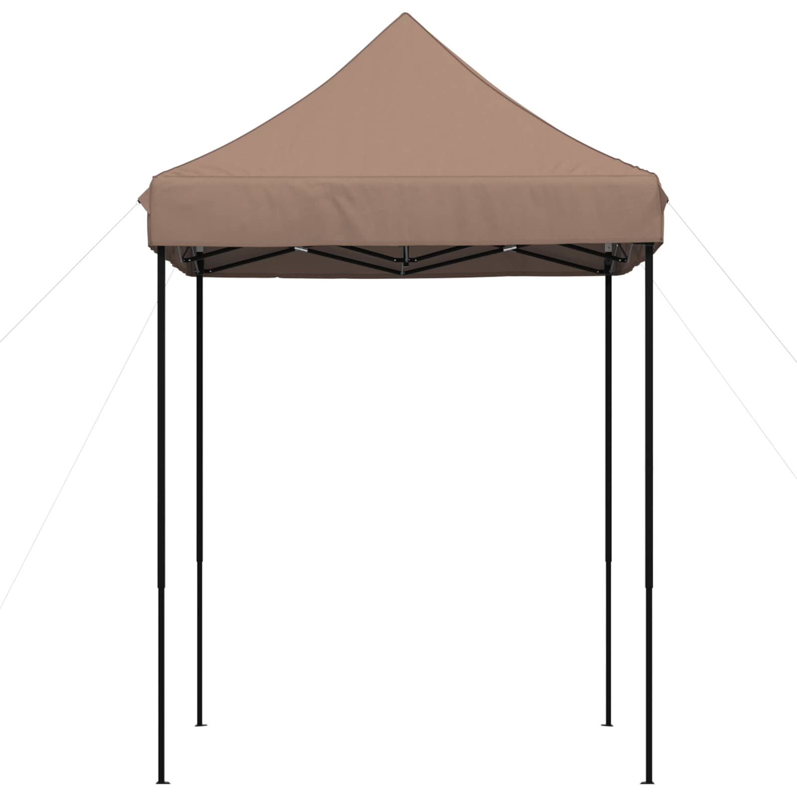 vidaXL Namiot Imprezowy Brązowy 200 x 200 x 306 cm Materiał Oxford