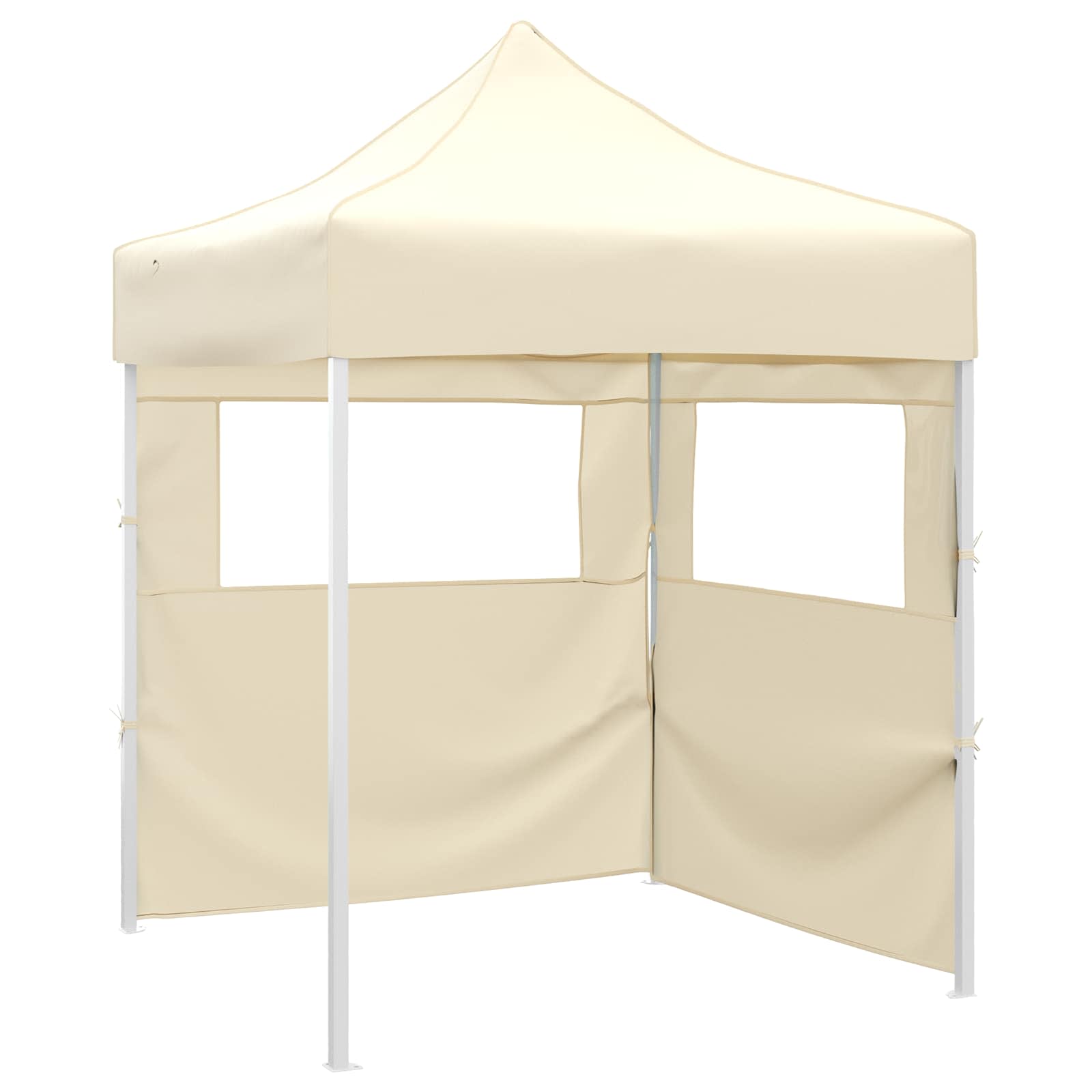 vidaXL Namiot Imprezowy Kremowy 200 x 200 x 315 cm Materiał Oxford
