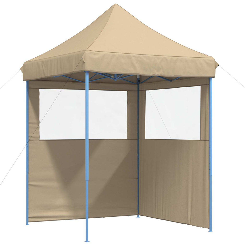 vidaXL Namiot Imprezowy Beżowy 200 x 200 x 306 cm Materiał Oxford
