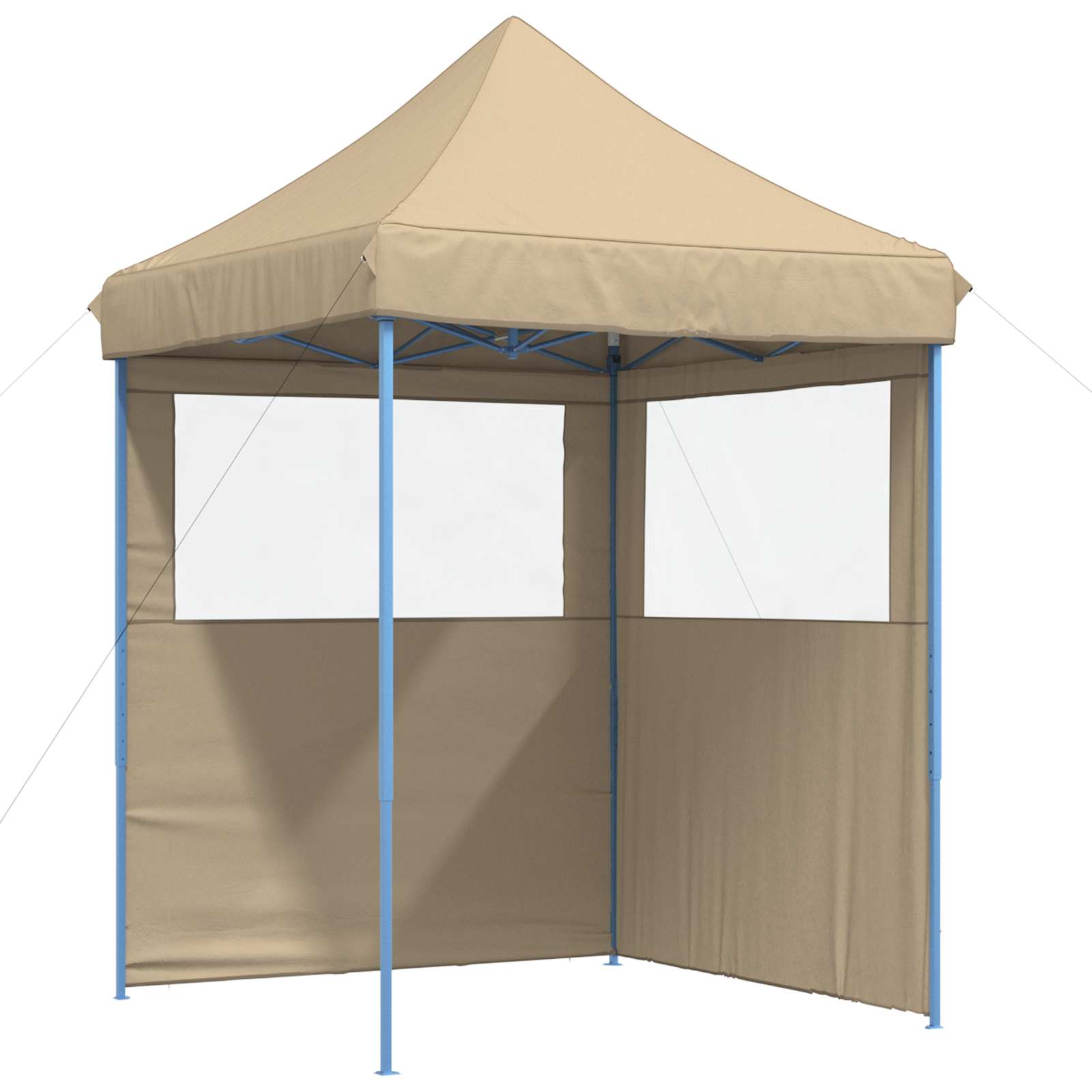 vidaXL Namiot Imprezowy Beżowy 200 x 200 x 306 cm Materiał Oxford
