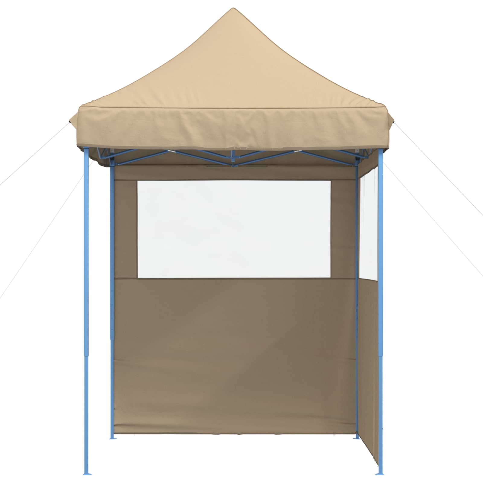 vidaXL Namiot Imprezowy Beżowy 200 x 200 x 306 cm Materiał Oxford