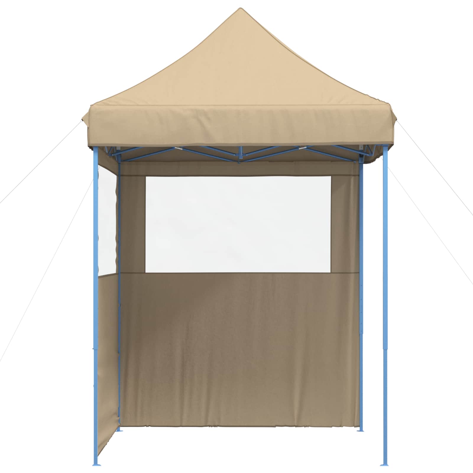 vidaXL Namiot Imprezowy Beżowy 200 x 200 x 306 cm Materiał Oxford