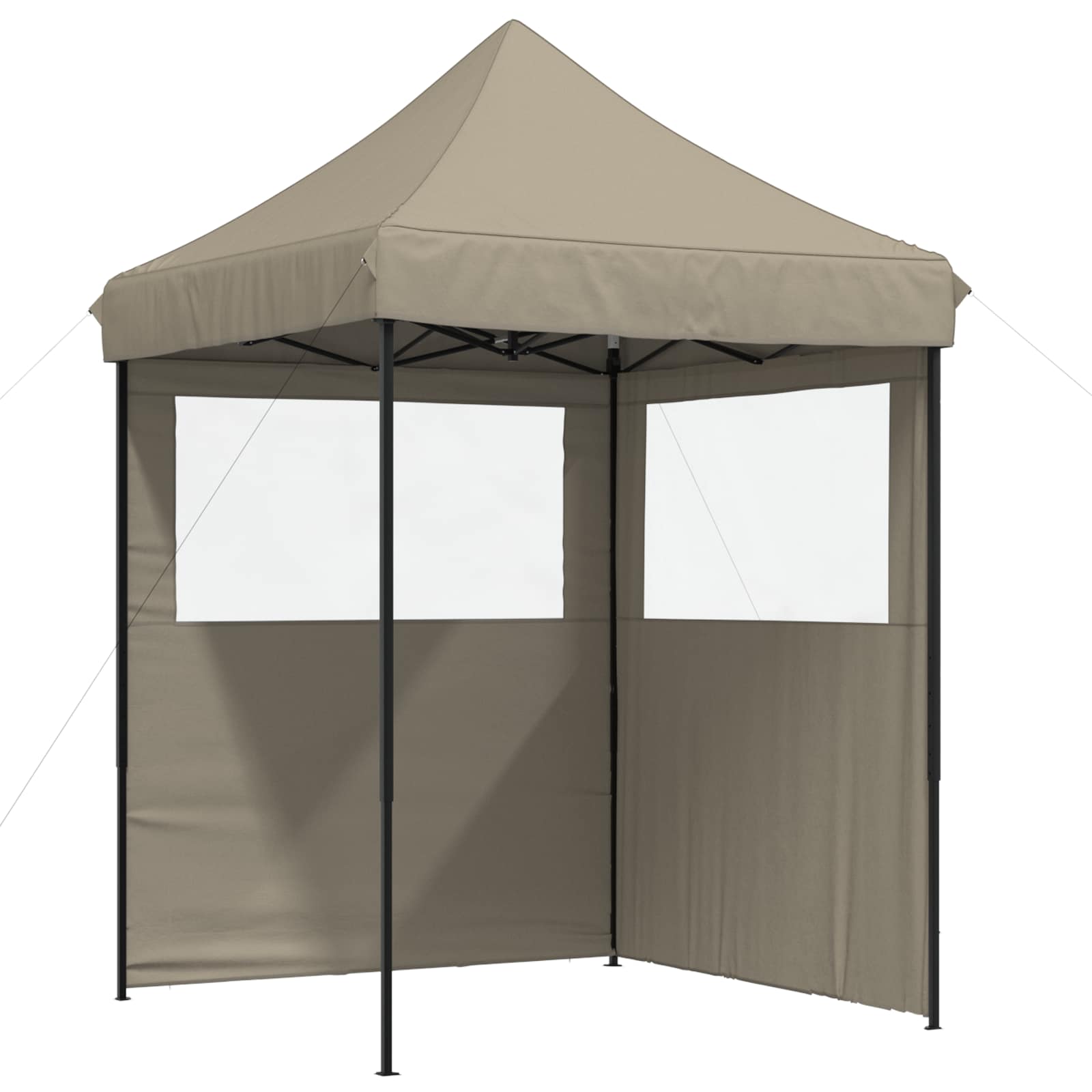 vidaXL Namiot Imprezowy Ciemnoszary 200 x 200 x 306 cm Materiał Oxford
