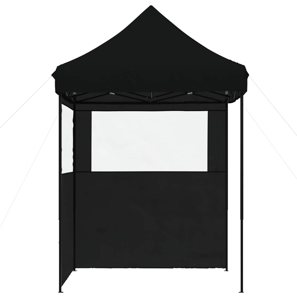 vidaXL Namiot Imprezowy Czarny 200 x 200 x 306 cm Materiał Oxford