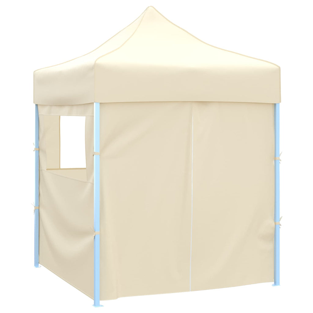 vidaXL Namiot Imprezowy Kremowy 200 x 200 x 315 cm Materiał Oxford