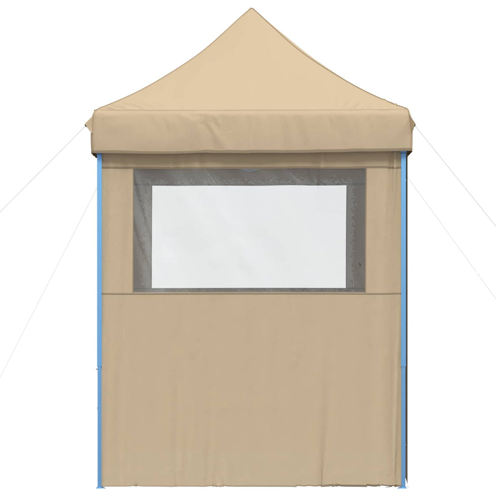 vidaXL Namiot Imprezowy Beżowy 200 x 200 x 306 cm Materiał Oxford