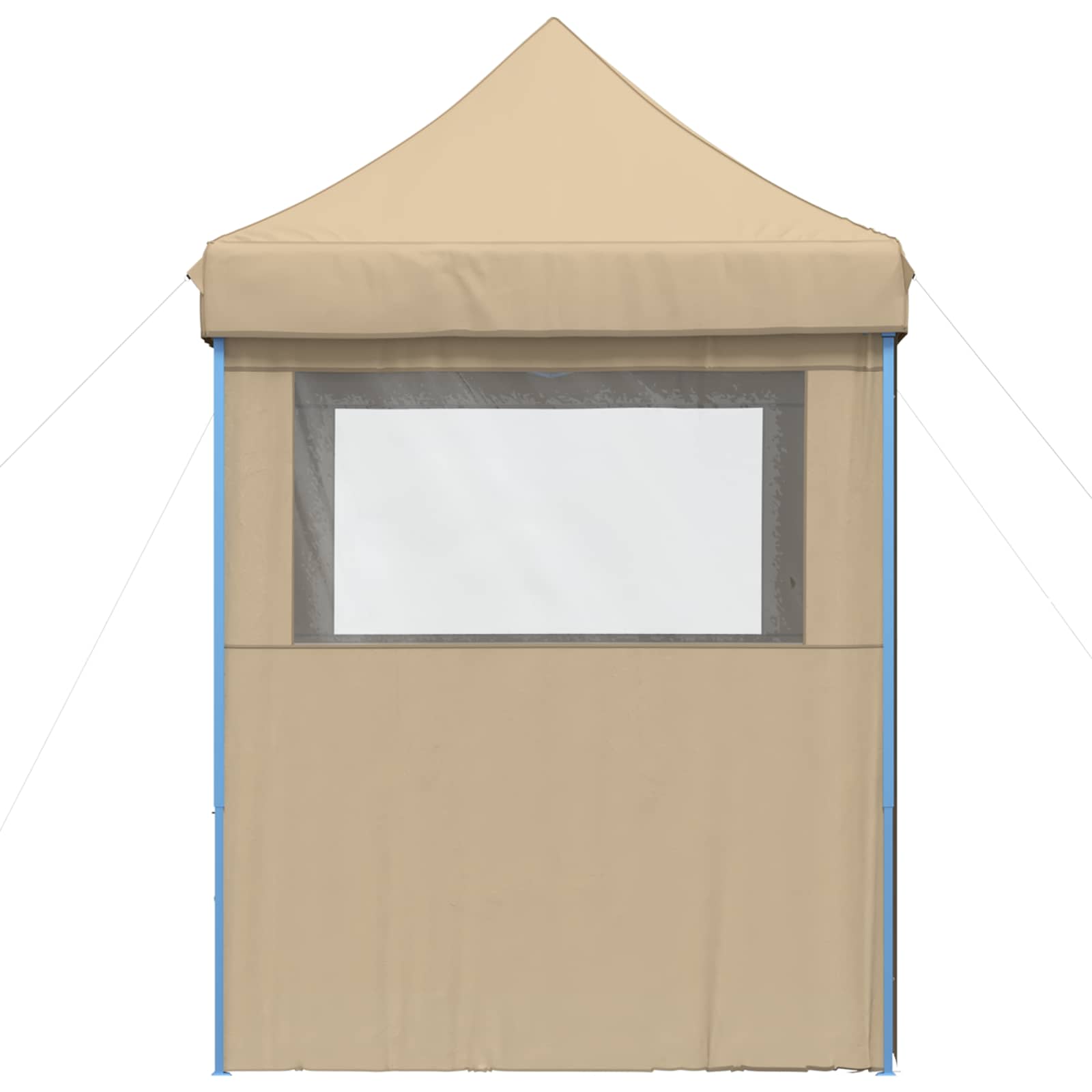 vidaXL Namiot Imprezowy Beżowy 200 x 200 x 306 cm Materiał Oxford
