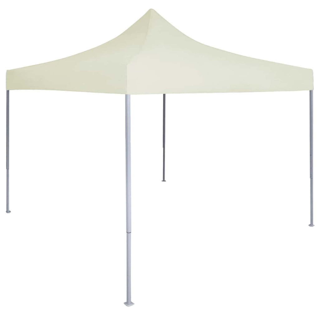 vidaXL Namiot Imprezowy Kremowy 291 x 291 x 315 cm Materiał Oxford