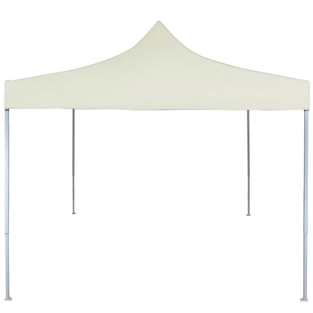 vidaXL Namiot Imprezowy Kremowy 291 x 291 x 315 cm Materiał Oxford
