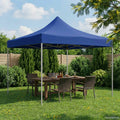 vidaXL Namiot Imprezowy Niebieski 291 x 291 x 315 cm Materiał Oxford