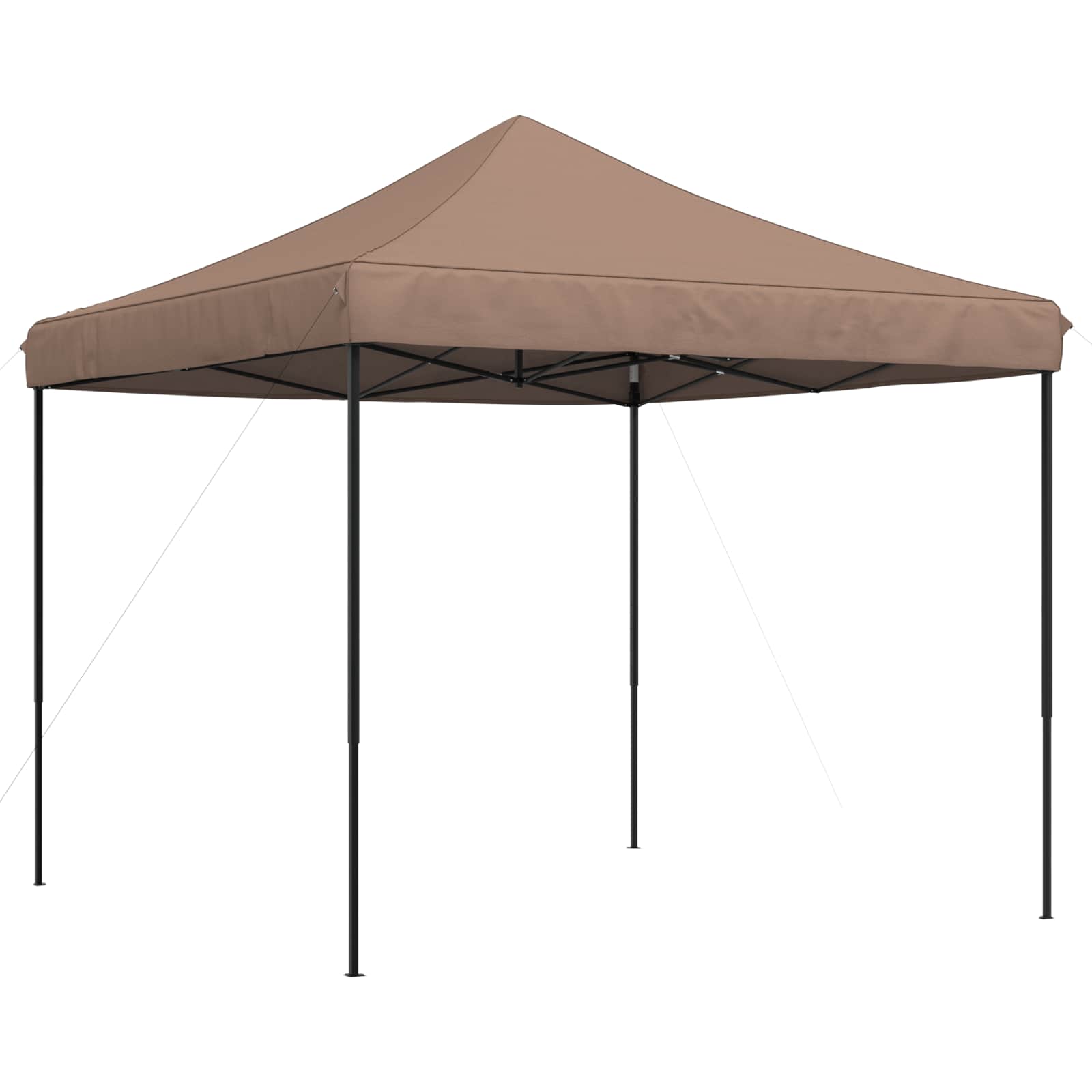 vidaXL Namiot Imprezowy Brązowy 292 x 292 x 315 cm Materiał Oxford