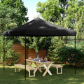 vidaXL Namiot Imprezowy Czarny 292 x 292 x 315 cm Materiał Oxford