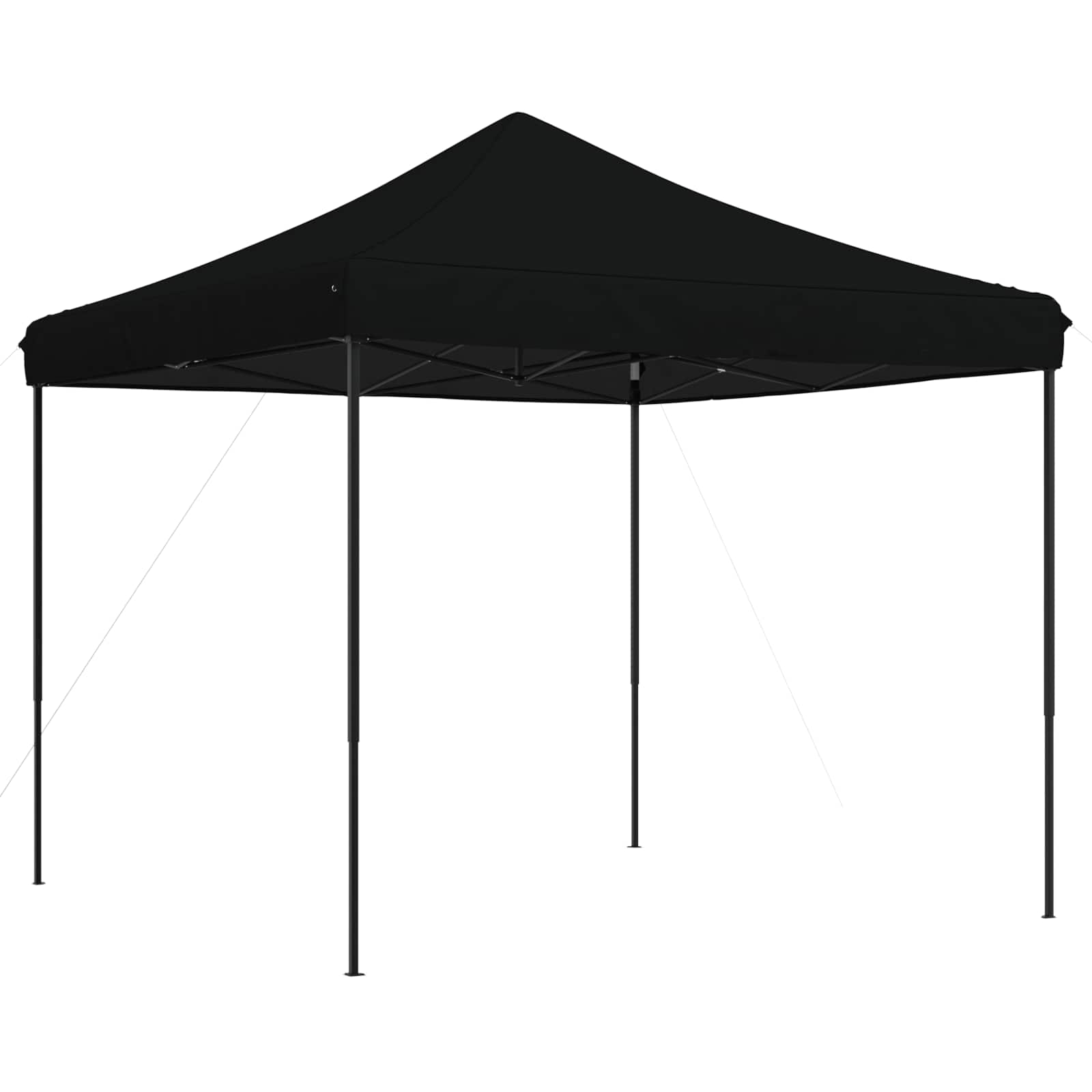 vidaXL Namiot Imprezowy Czarny 292 x 292 x 315 cm Materiał Oxford