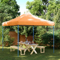 vidaXL Namiot Imprezowy Pomarańczowy 292 x 292 x 315 cm