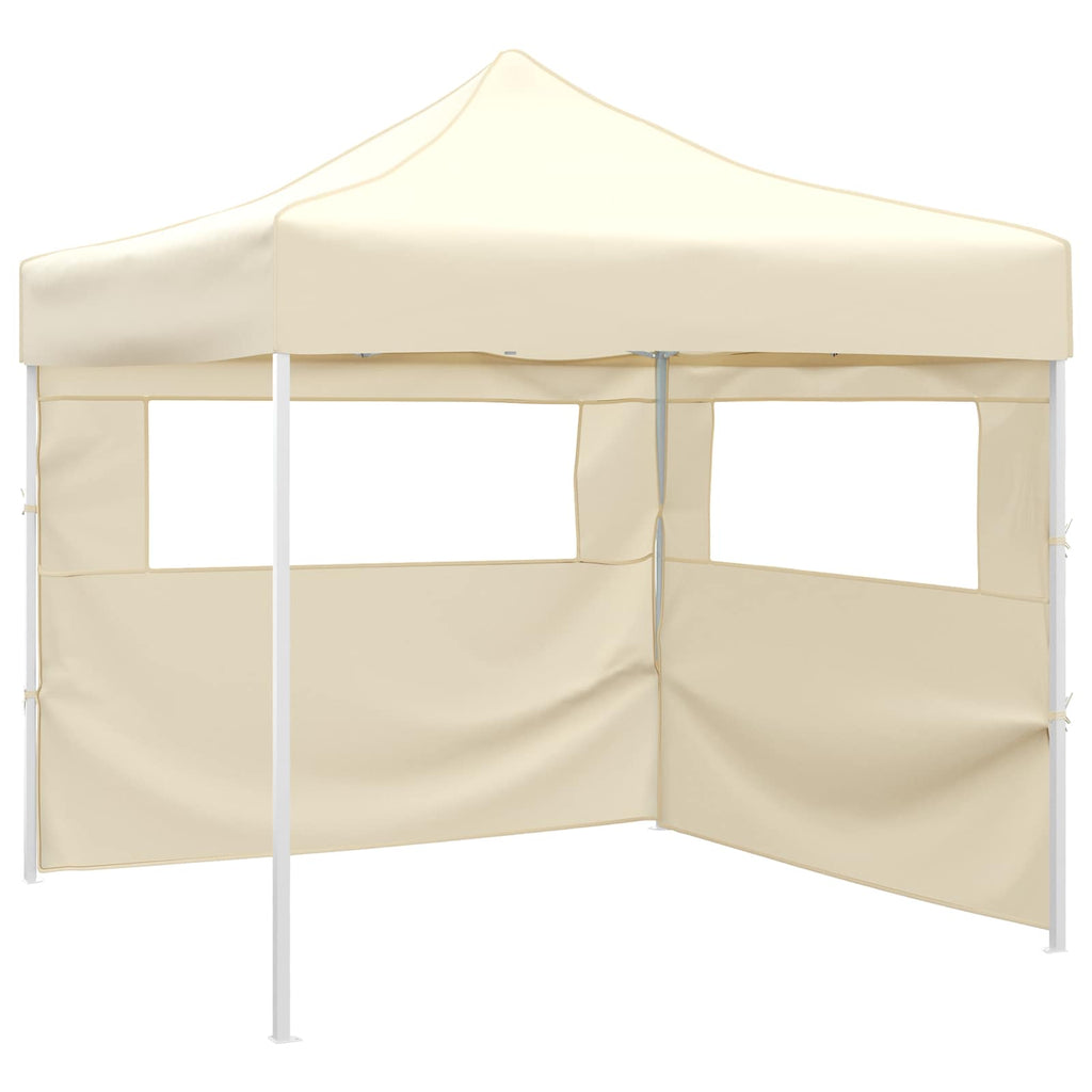 vidaXL Namiot Imprezowy Kremowy 291 x 291 x 315 cm Materiał Oxford