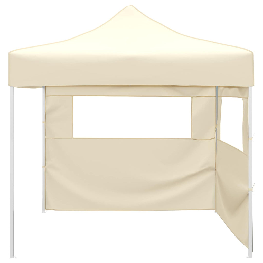 vidaXL Namiot Imprezowy Kremowy 291 x 291 x 315 cm Materiał Oxford