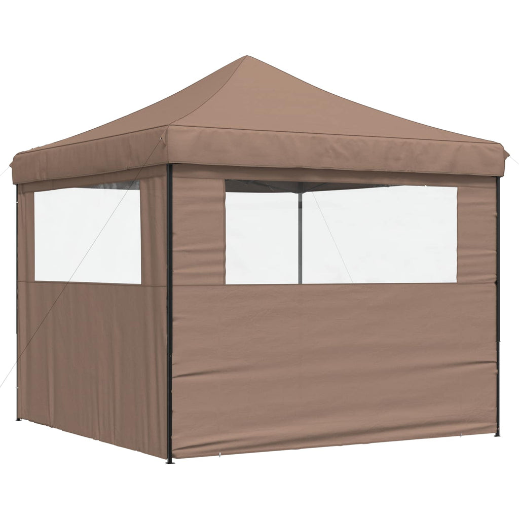 vidaXL Namiot Imprezowy Brązowy 292 x 292 x 315 cm Materiał Oxford