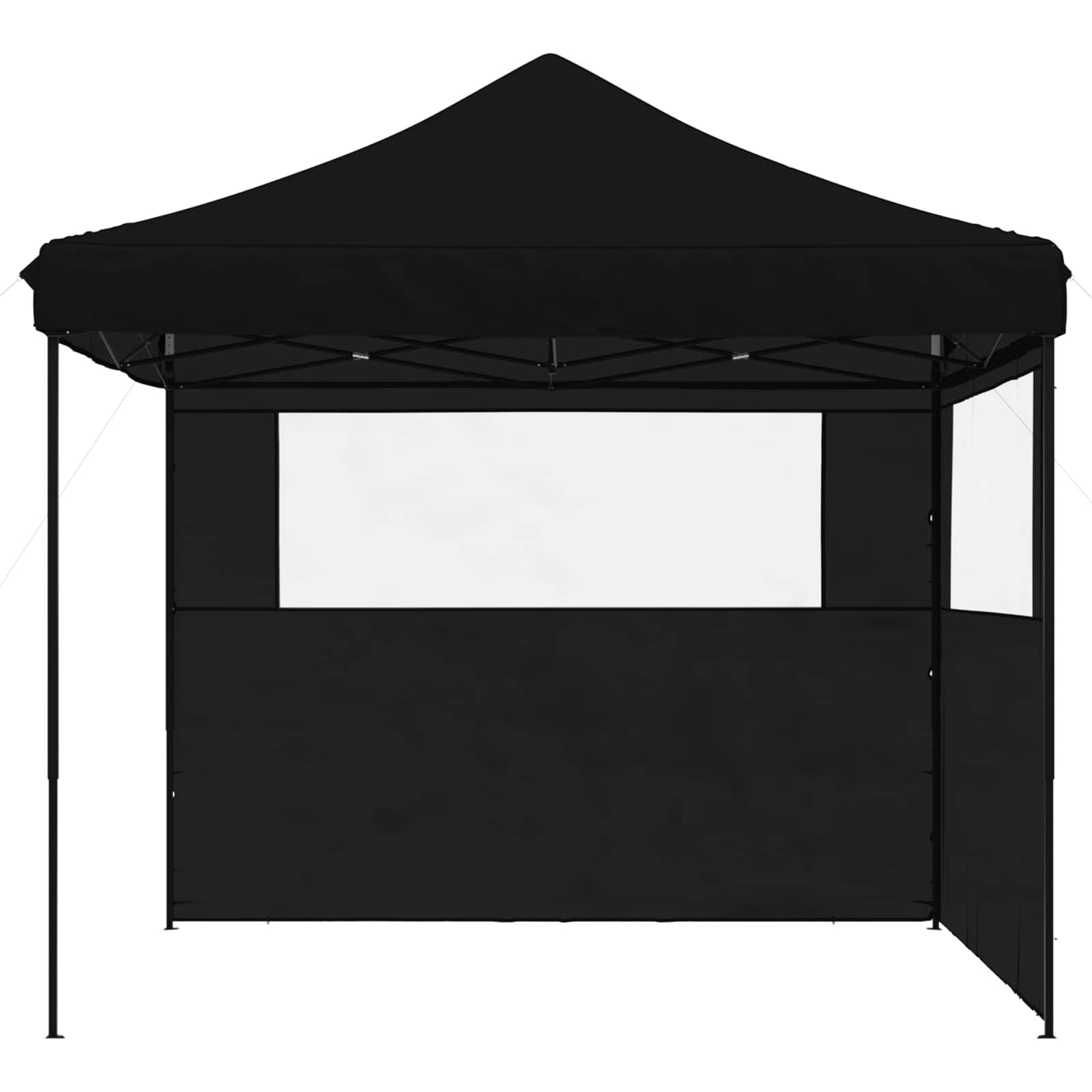 vidaXL Namiot Imprezowy Czarny 292 x 292 x 315 cm Materiał Oxford