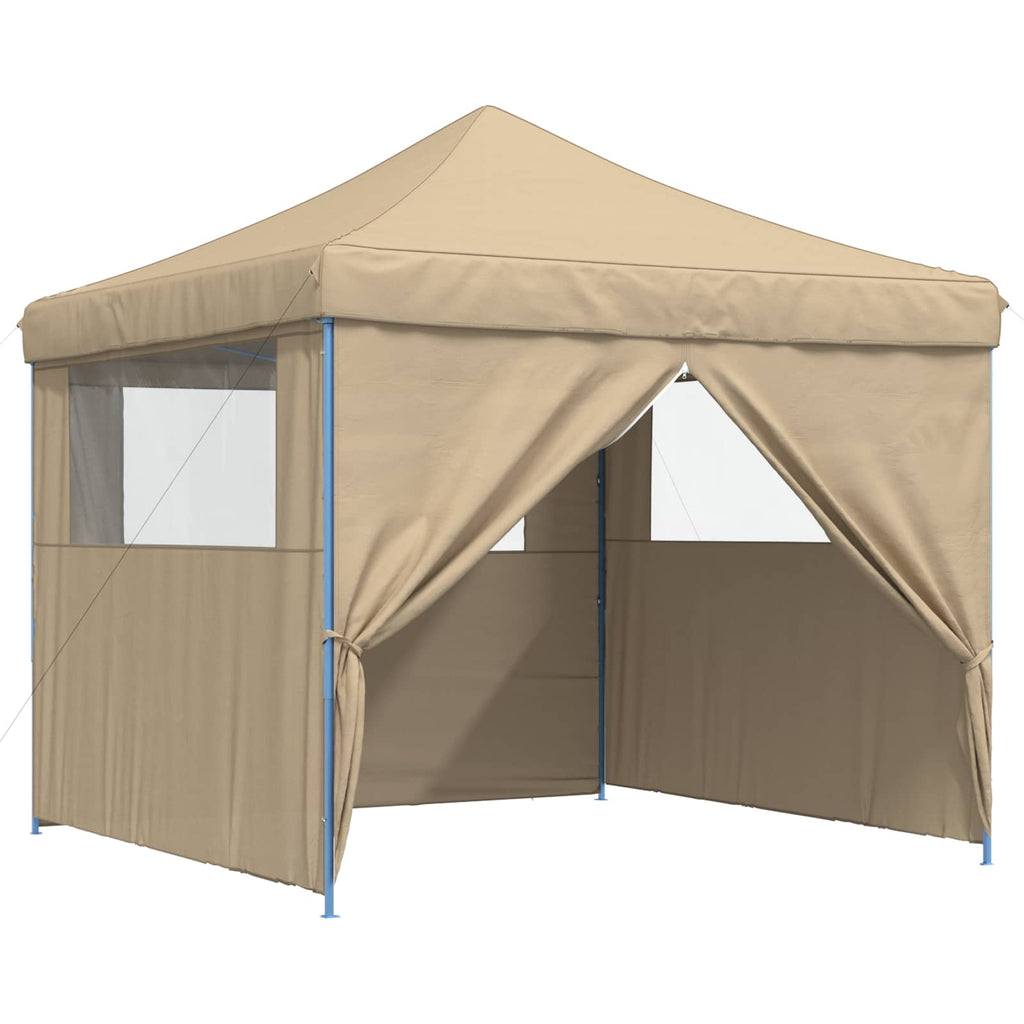 vidaXL Namiot Imprezowy Beżowy 292 x 292 x 315 cm Materiał Oxford