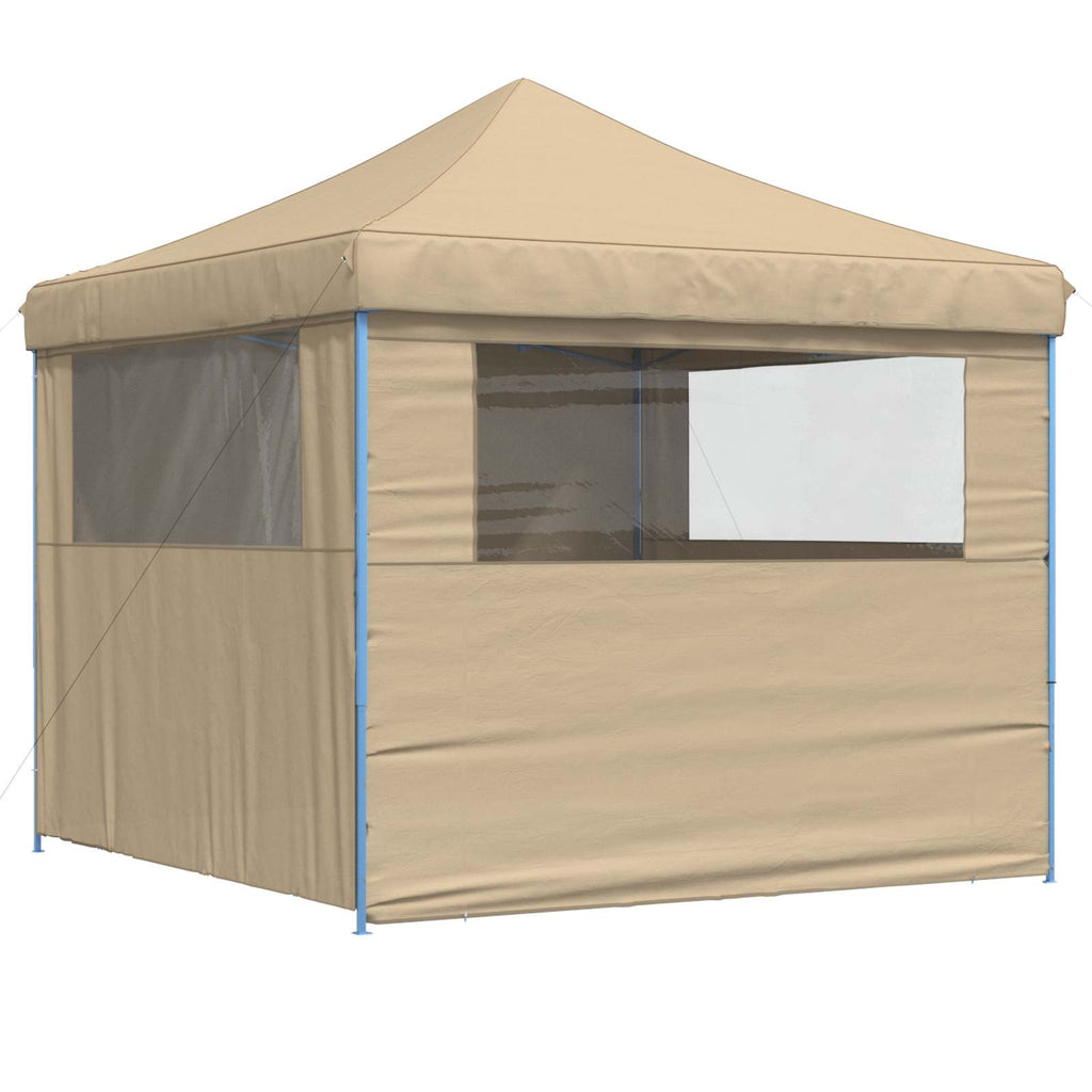 vidaXL Namiot Imprezowy Beżowy 292 x 292 x 315 cm Materiał Oxford