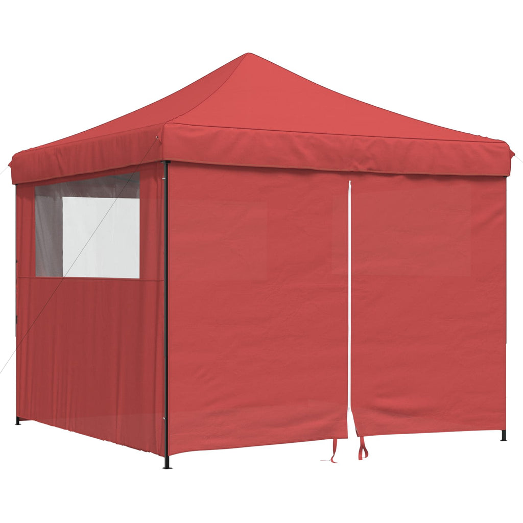 vidaXL Namiot Imprezowy bordowy 292 x 292 x 315 cm Materiał Oxford