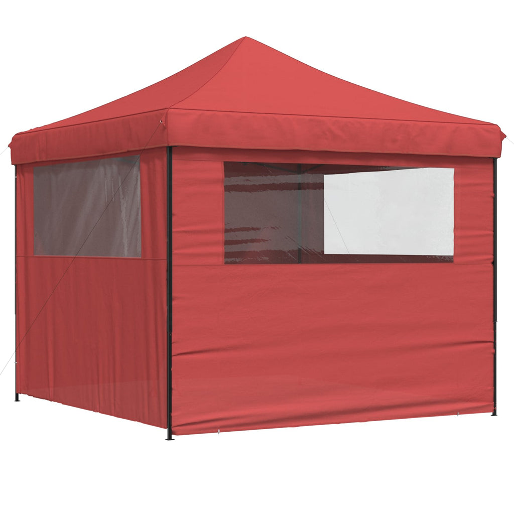 vidaXL Namiot Imprezowy bordowy 292 x 292 x 315 cm Materiał Oxford