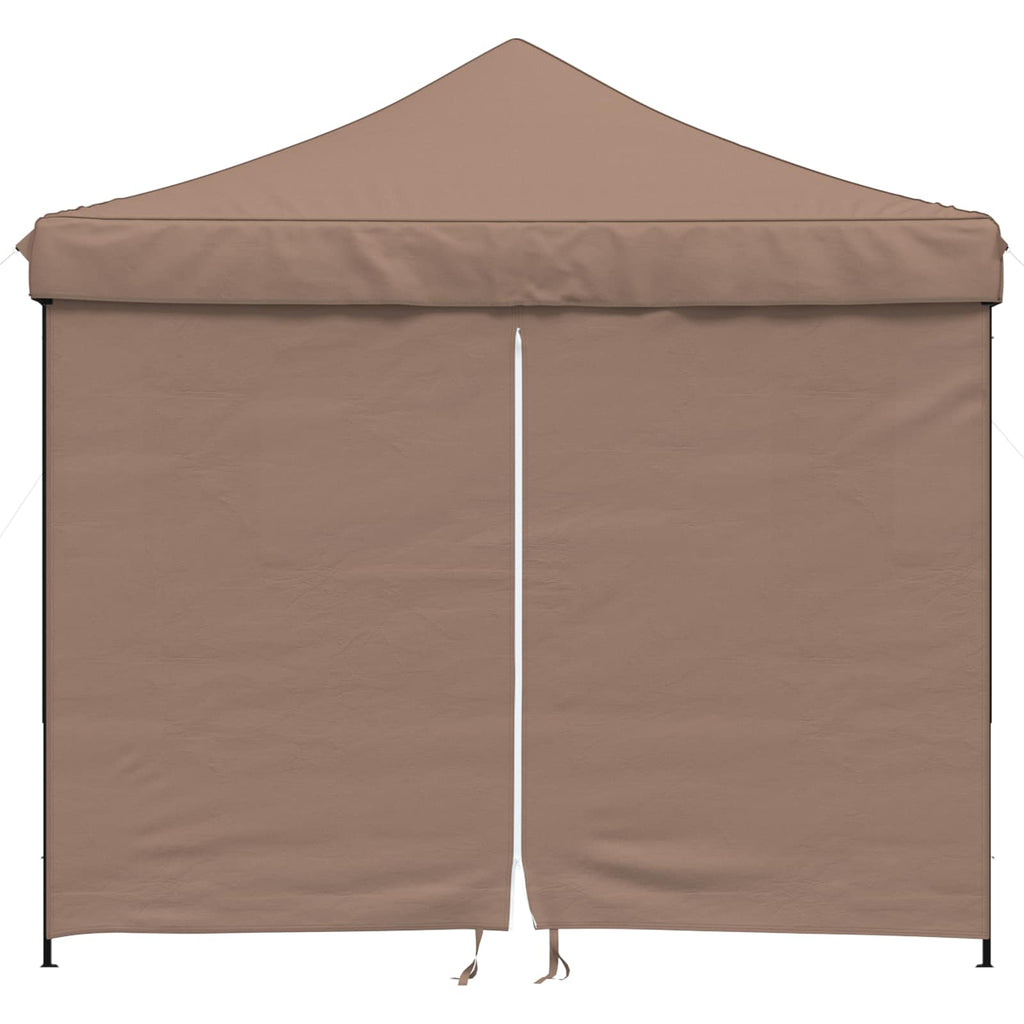 vidaXL Namiot Imprezowy Brązowy 292 x 292 x 315 cm Materiał Oxford
