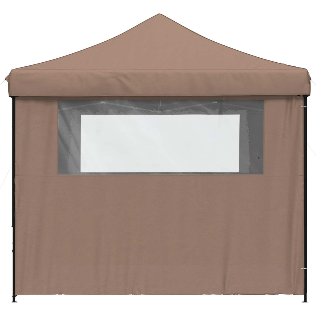 vidaXL Namiot Imprezowy Brązowy 292 x 292 x 315 cm Materiał Oxford