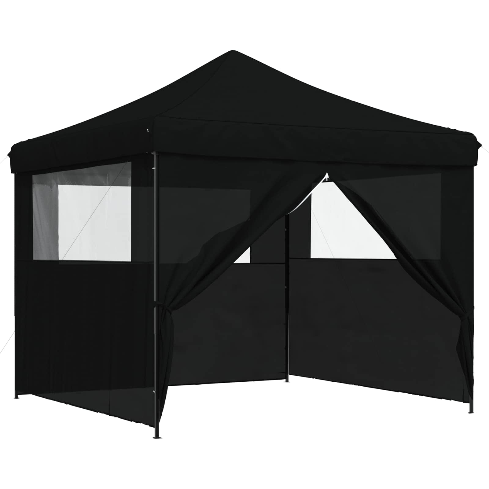 vidaXL Namiot Imprezowy Czarny 292 x 292 x 315 cm Materiał Oxford