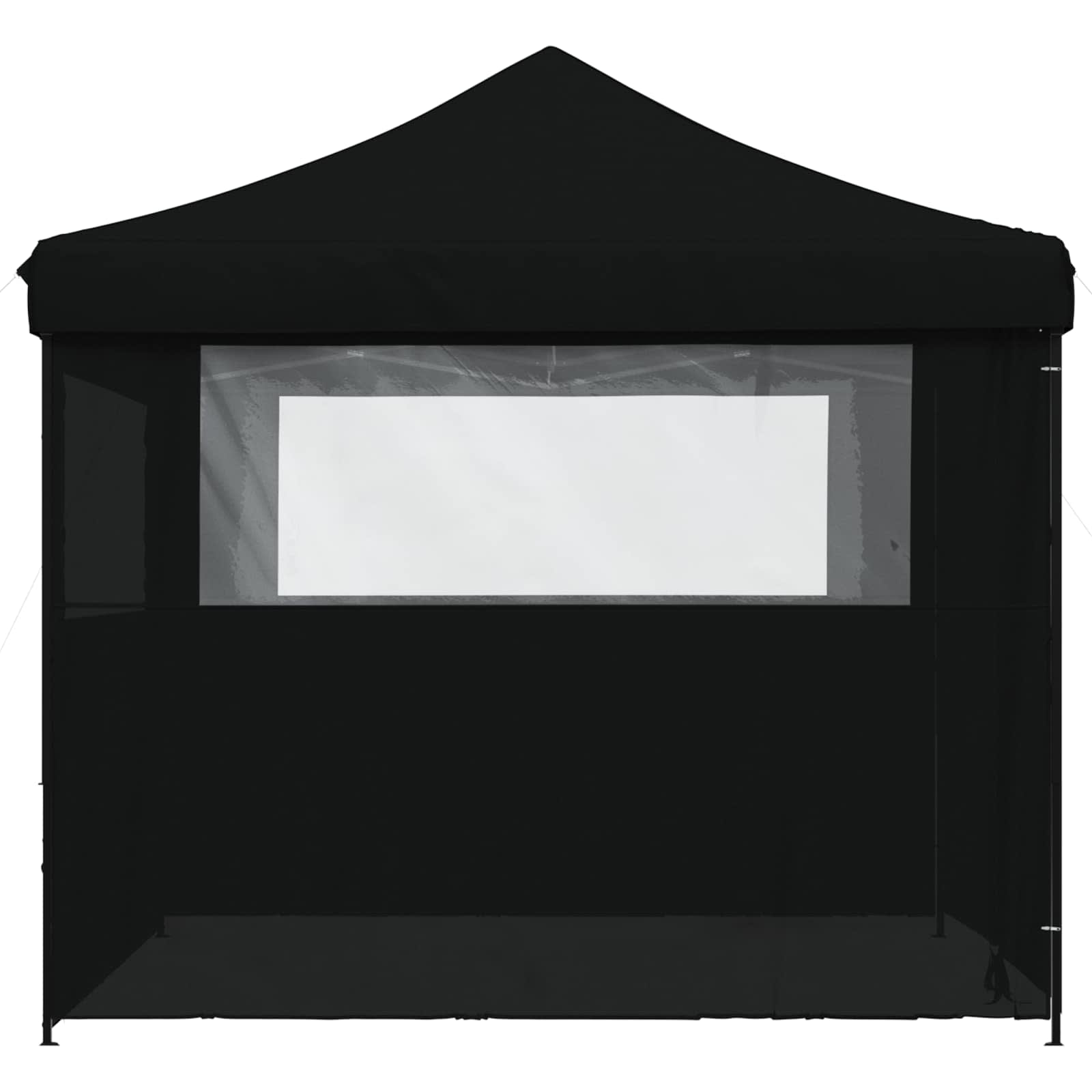 vidaXL Namiot Imprezowy Czarny 292 x 292 x 315 cm Materiał Oxford