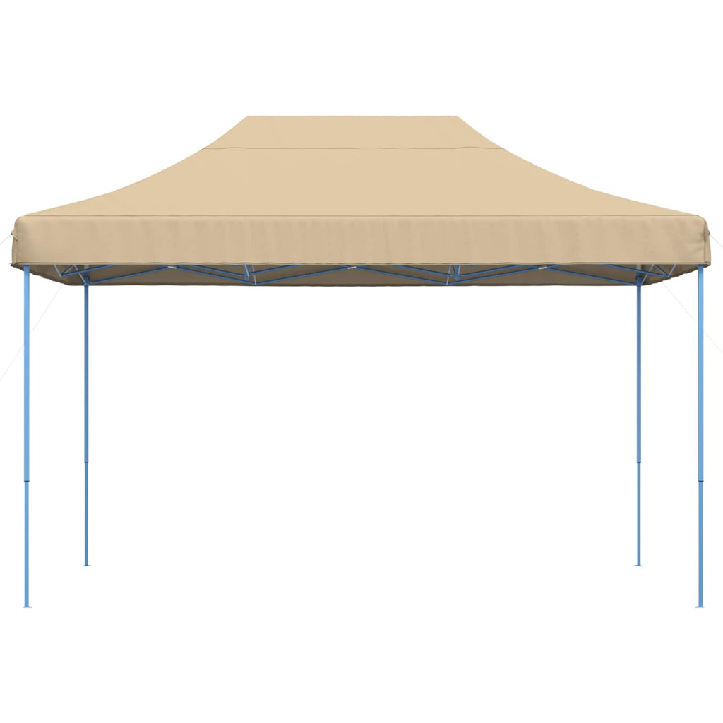 vidaXL Namiot Imprezowy Beżowy 279 x 410 x 315 cm Materiał Oxford