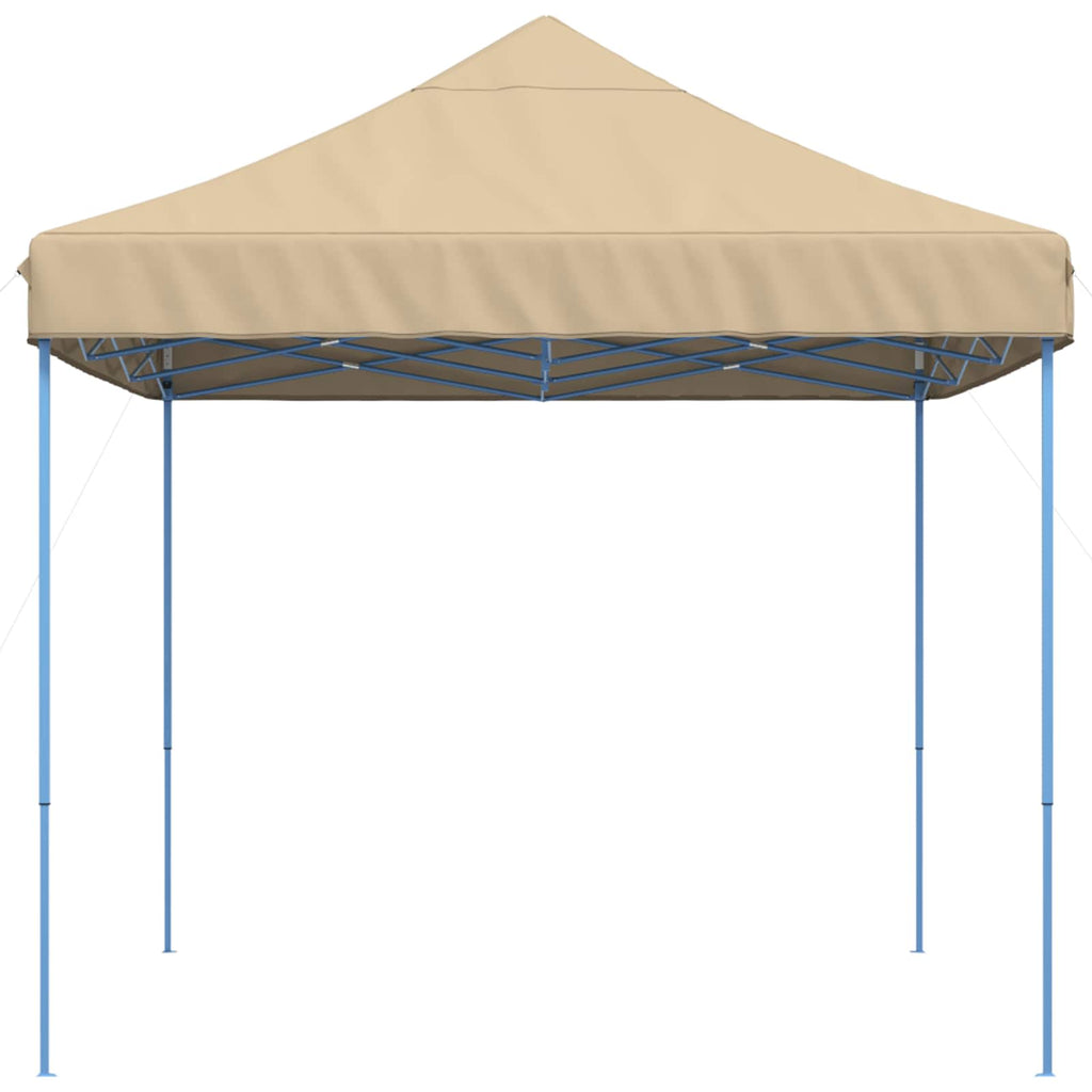 vidaXL Namiot Imprezowy Beżowy 279 x 410 x 315 cm Materiał Oxford
