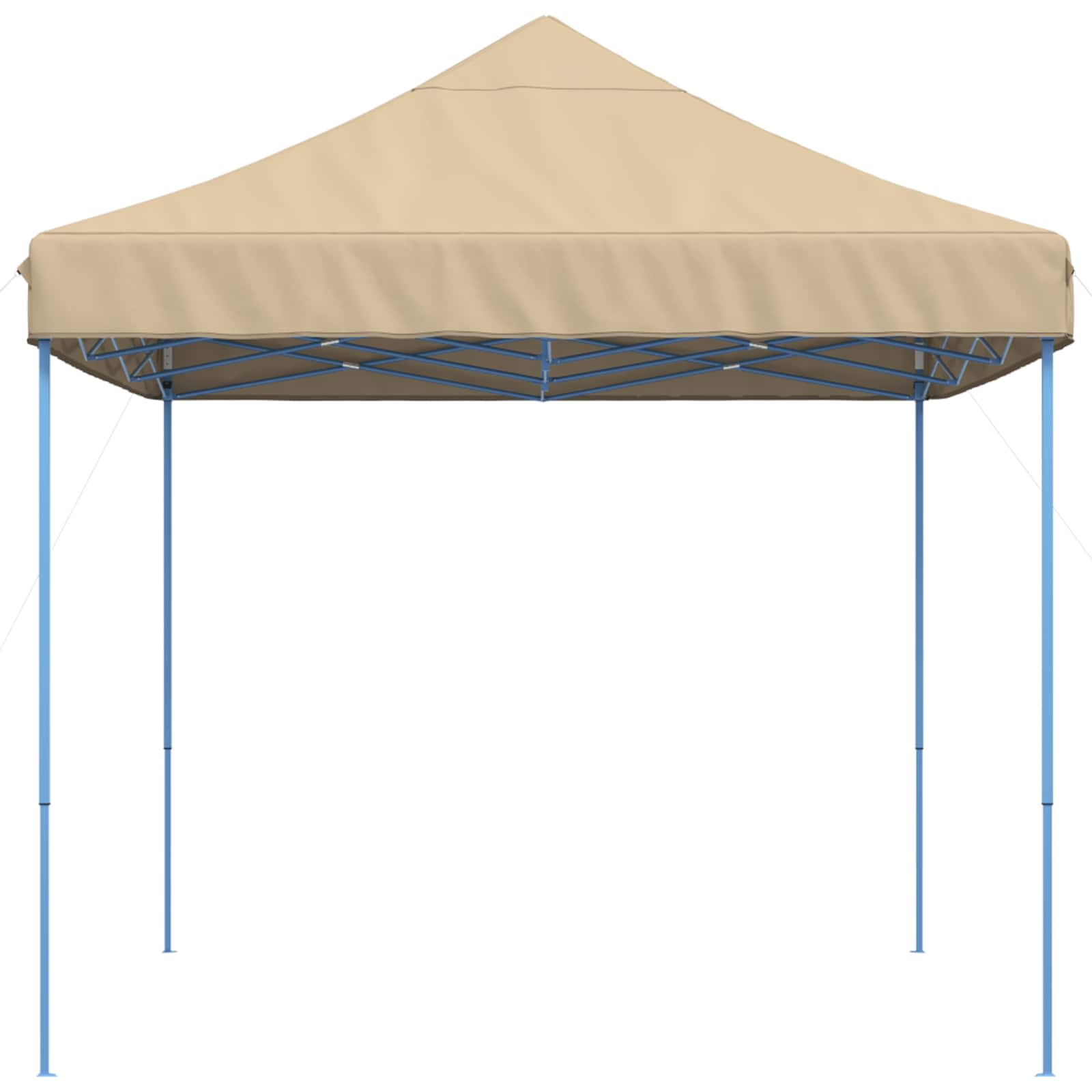 vidaXL Namiot Imprezowy Beżowy 279 x 410 x 315 cm Materiał Oxford