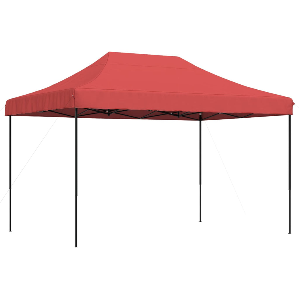 vidaXL Namiot Imprezowy bordowy 279 x 410 x 315 cm Materiał Oxford