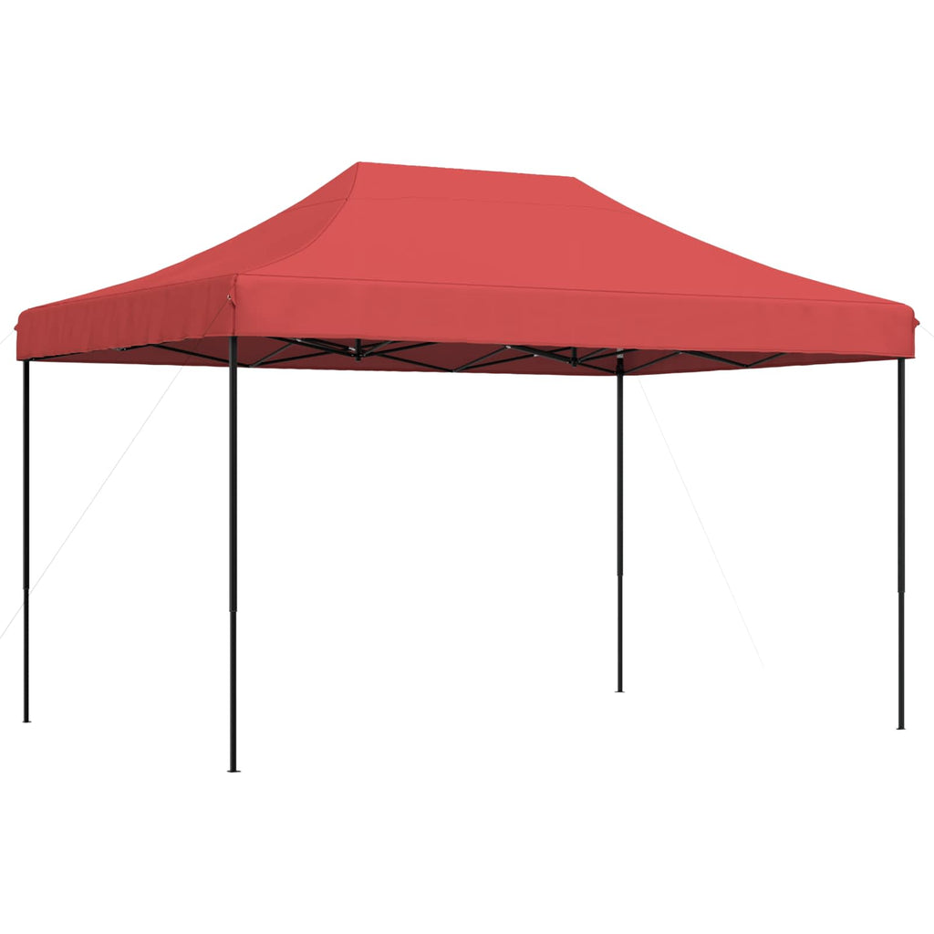 vidaXL Namiot Imprezowy bordowy 279 x 410 x 315 cm Materiał Oxford