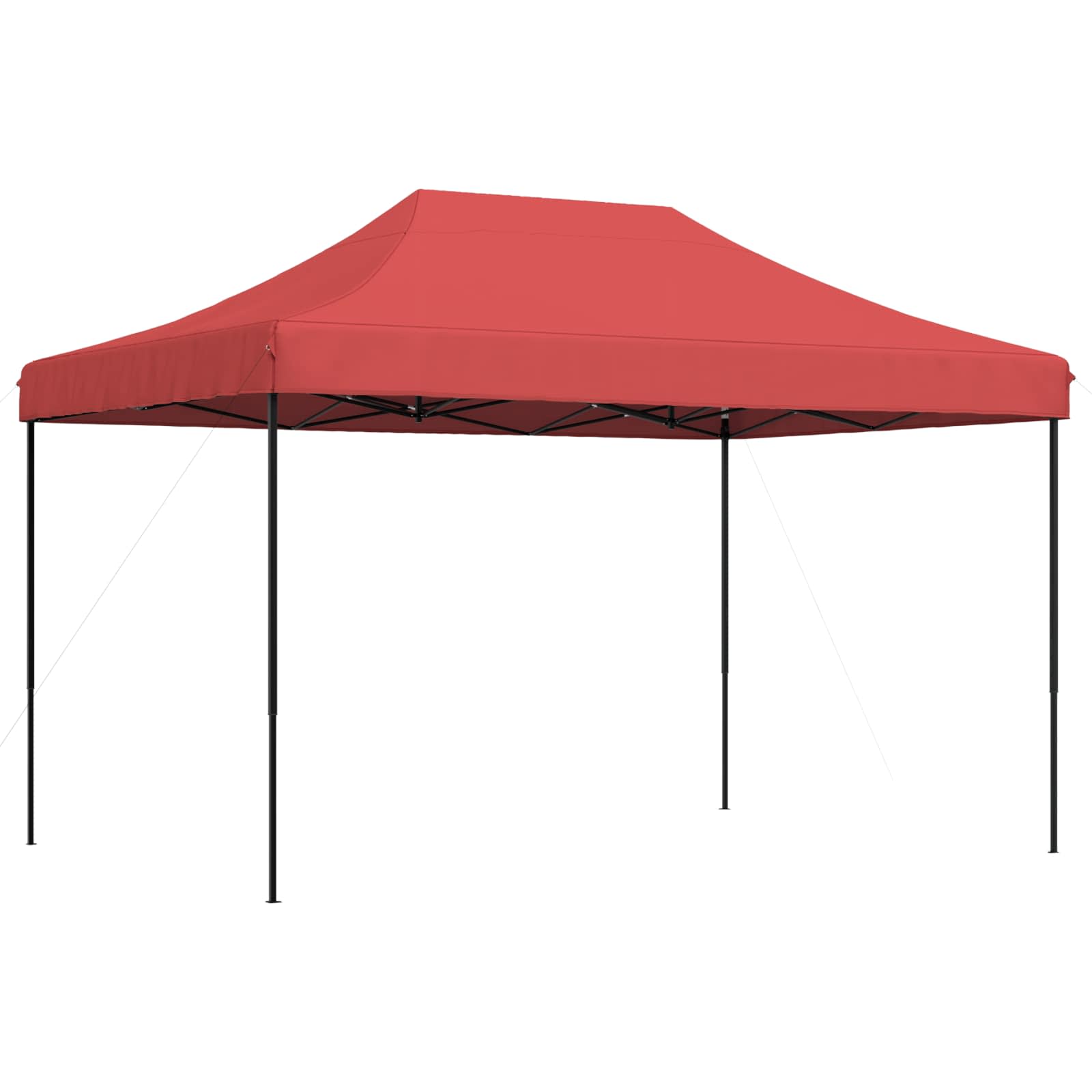 vidaXL Namiot Imprezowy bordowy 279 x 410 x 315 cm Materiał Oxford